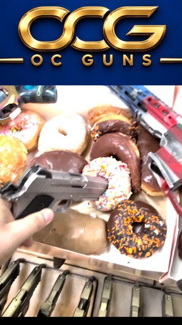 Another fun, successful, slightly crazy day at OC Guns — only this time, it was a Sunday Pop-Up. 😂 Coffee, donuts, good people, and plenty of laughs. Huge thanks to the #OCGfamily who dropped in and made our first pop-up a good one. We might have to do this again… 👀