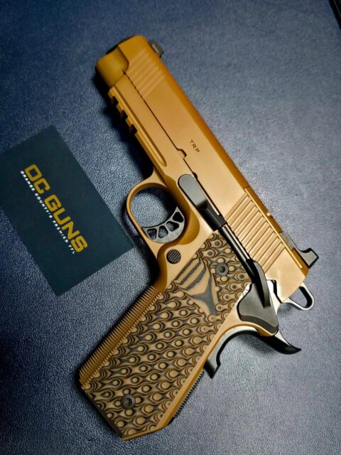 There are 1911s, and then there’s the Springfield Armory TRP in 9mm. 🔥

​This absolute beauty just joined the collection, and it is turning heads for all the right reasons. Originally inspired by the custom 1911s built for the FBI’s Hostage Rescue Team, the TRP (Tactical Response Pistol) delivers custom-shop craftsmanship right out of the box.

​Chambering this masterpiece in 9mm means you get all the legendary ergonomics and the crisp, glass-rod trigger pull of the classic 1911 platform, combined with insanely fast, flat-shooting performance. Factor in the aggressive G10 grips, the flawless front strap checkering, and a match-grade heavy barrel, and this pistol feels practically glued to your hand. It’s a perfect blend of tactical functionality and undeniable elegance.

​Whether you are a serious collector or a shooter who simply appreciates top-tier engineering, this is one piece you need to get your hands on.

​Come check it out and see why it earned its spot in our premium showcase down here on Aspan Street in Lake Forest. Who's ready to take this beauty to the range? 🎯

​#SpringfieldArmory #TRP9mm #1911 #WeAreOCG  #veteranowned